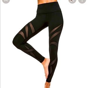 Lululemon Wunder Under High Rise Tight with Mesh